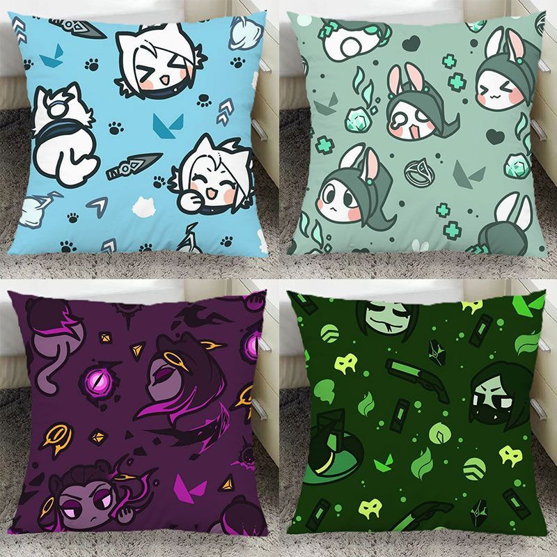 Home Decor Game - Bantal Lembut dengan Motif Cetak, Ukuran