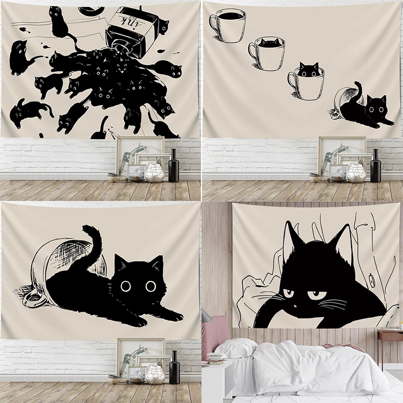 Home Decor Under 100 - Permadani dekorasi dinding, kain gantung gaya