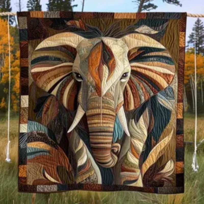 Neutral Throw Blanket - Selimut Gajah – Selimut Berlapis dengan