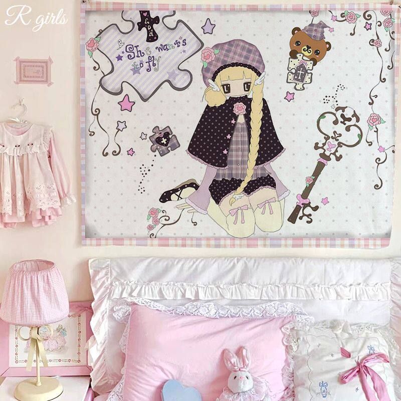 Home Decor Emoji - VIKAMA Hiasan Dinding Berbentuk Kucing Kartun