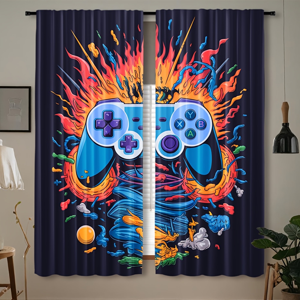 Home Decor Youtube Videos - Tirai Jendela Budaya Pop Gamer, Tirai