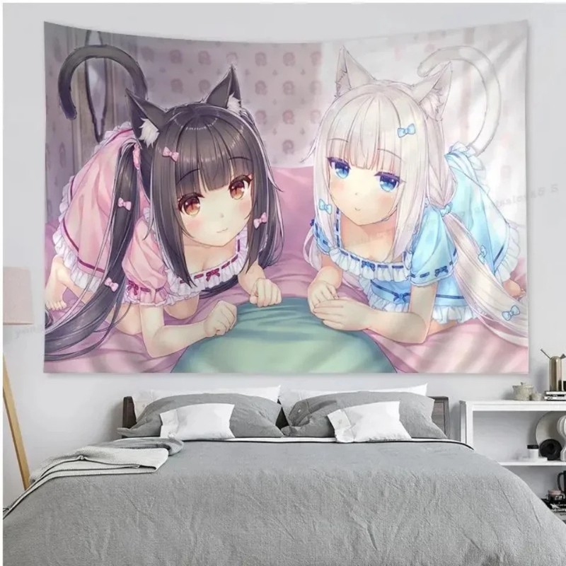 Home Decor Under 100 - VIKAMA Permadani Anime Gadis Kucing Gaya