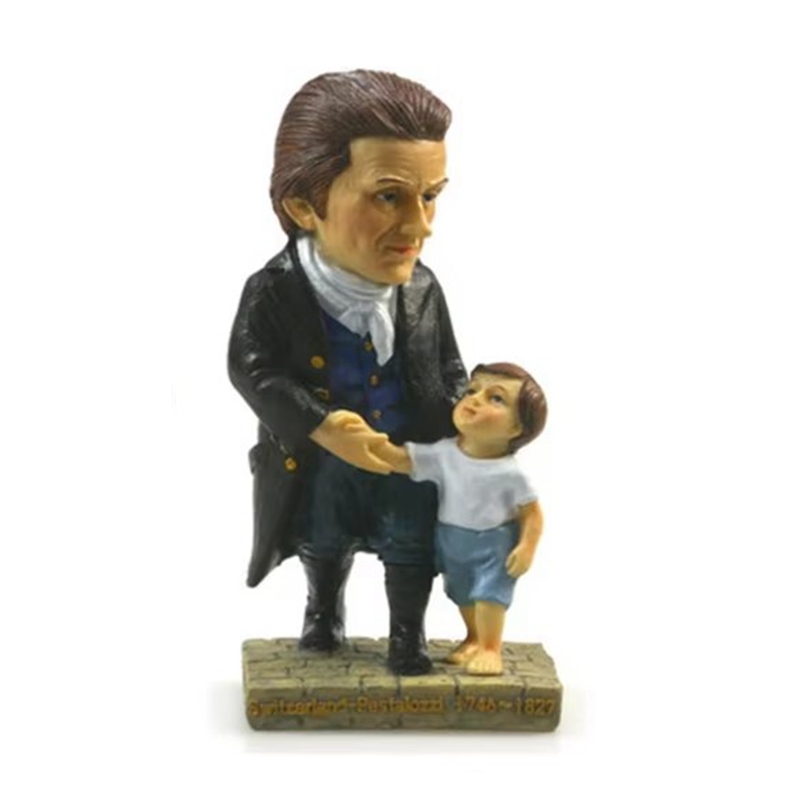 Home Decor Zurich - Pestalozzi, Zurich, Swiss Kerajinan Resin Yang