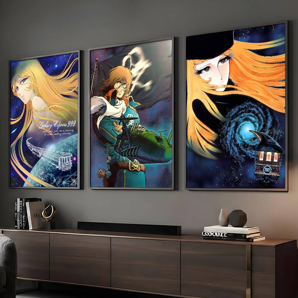 Home Decor Express - Poster Film Anime G-galaxy Express 999