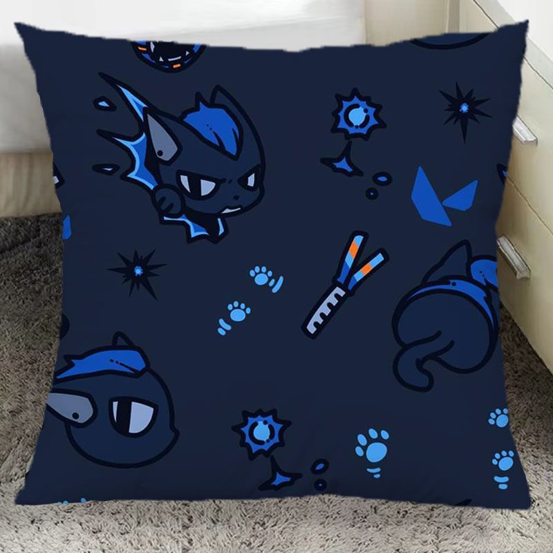 Bantal Lembut dengan Motif Cet - Home Decor Game ulasan dan harga