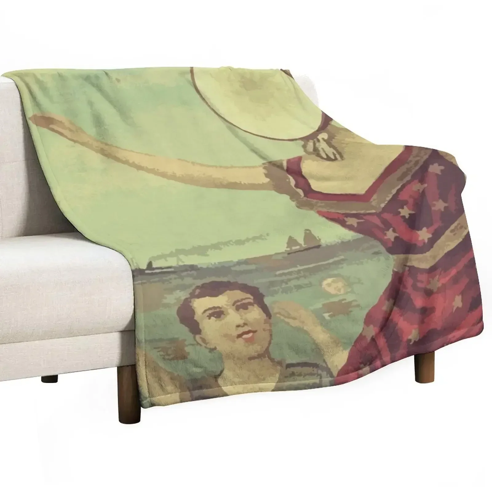Selimut Penutup Sofa Anime Vin - Neutral Throw Blanket ulasan dan harga
