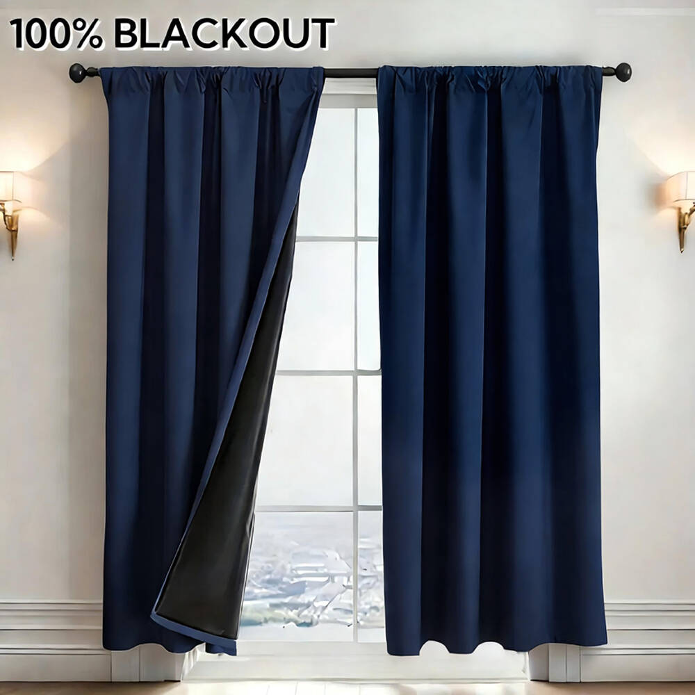 1pc Tirai Blackout 100% dengan - Home Decor Under 100 ulasan dan harga