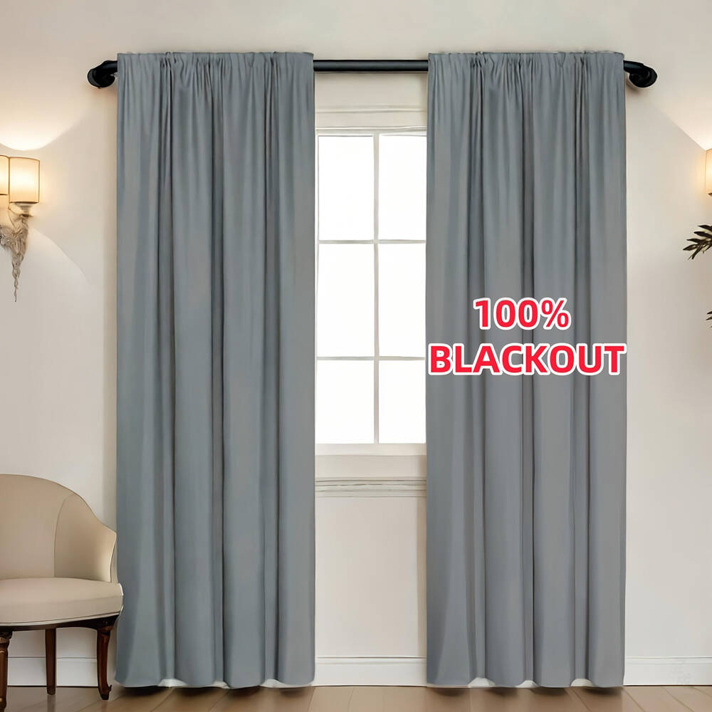 1pc Tirai Blackout 100% dengan - Home Decor Under 100 ulasan dan harga