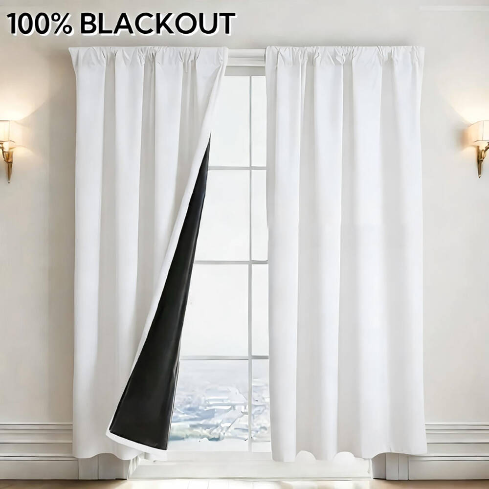 1pc Tirai Blackout 100% dengan - Home Decor Under 100 ulasan dan harga