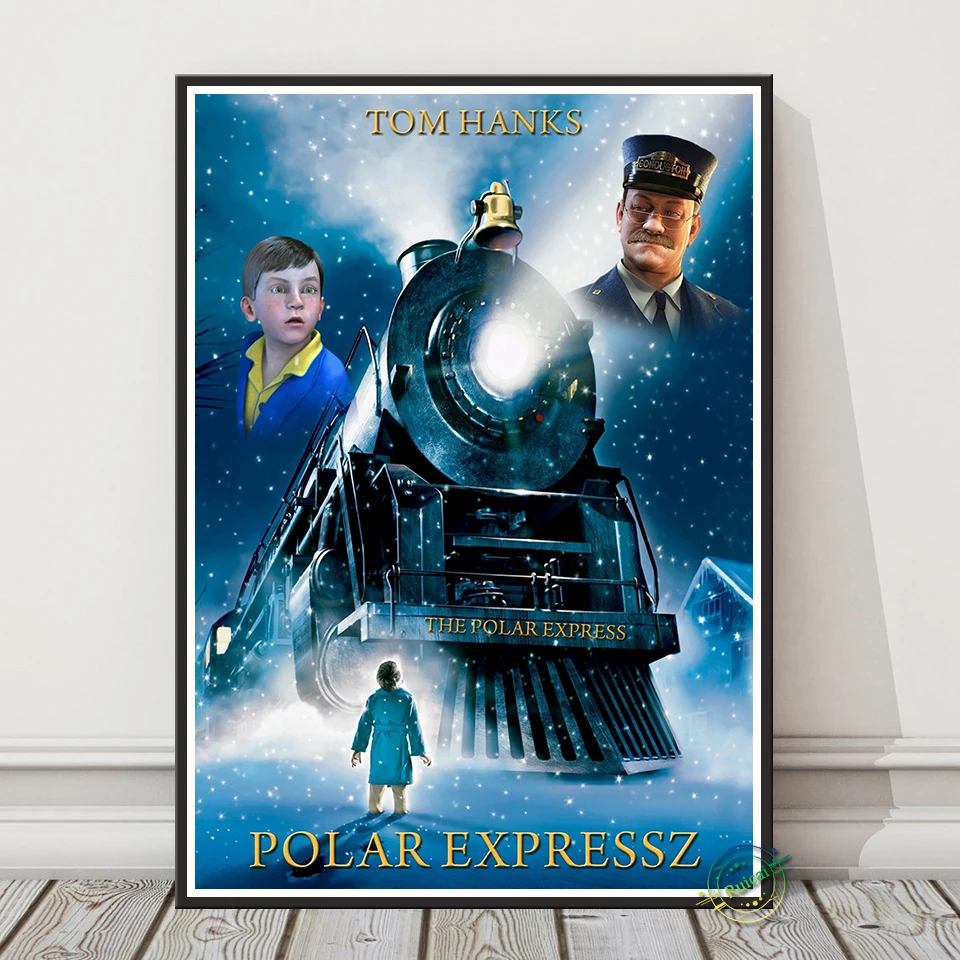 Stiker Seni Dinding Polar Expr - Home Decor Express ulasan dan harga