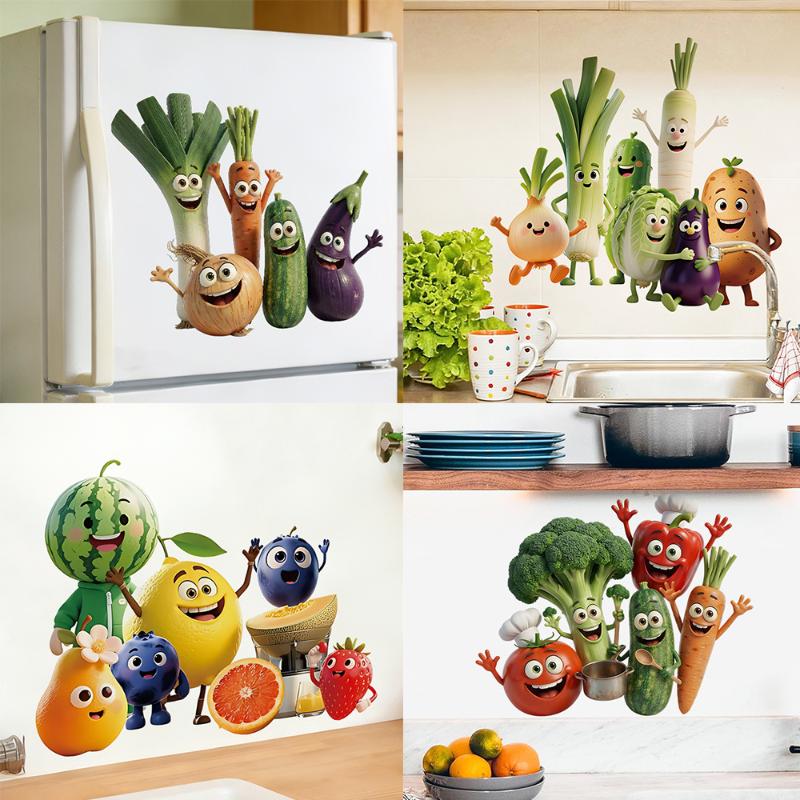 Stiker Dinding Sayuran Ekspres - Home Decor Express ulasan dan harga