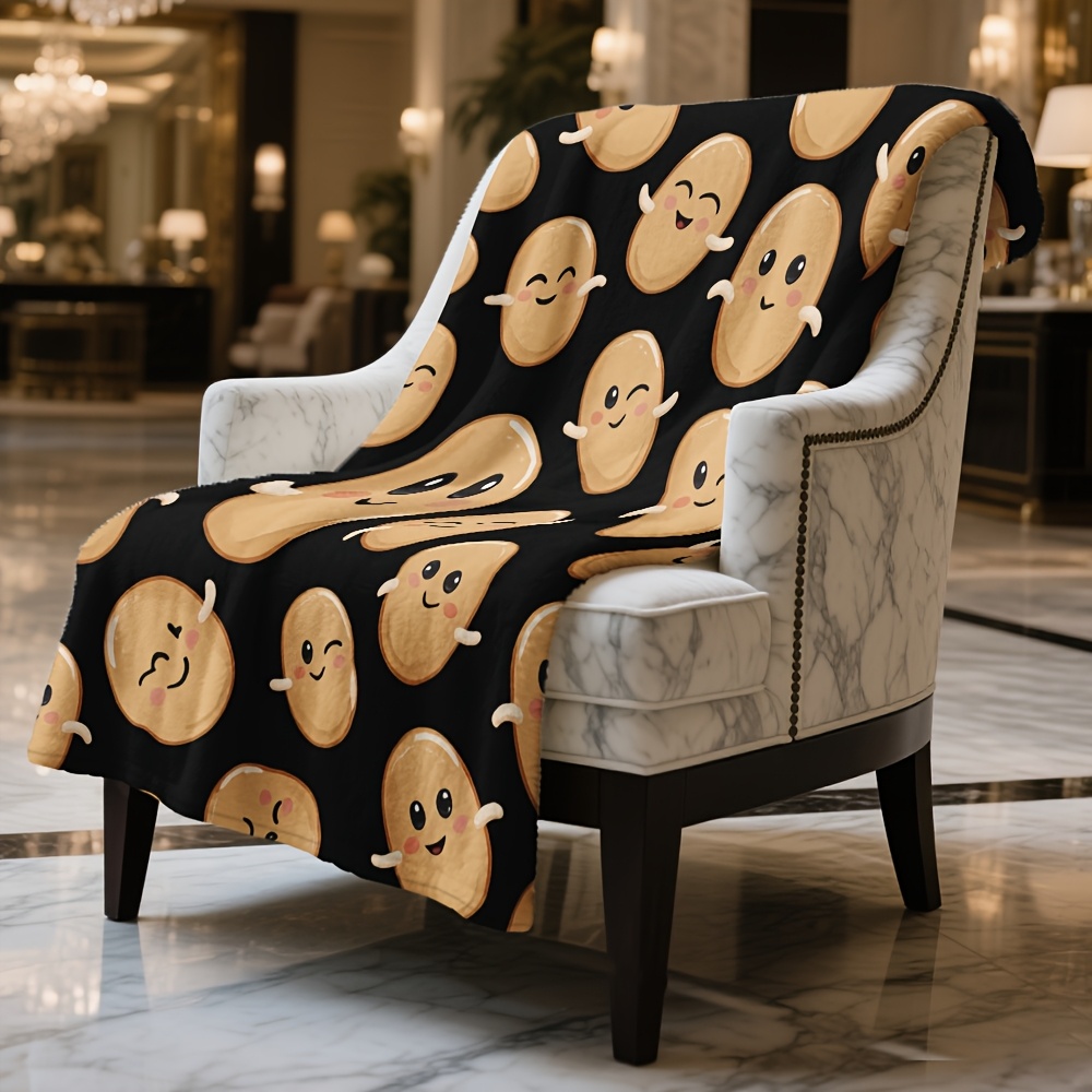 Selimut Motif Kartun Wajah Emo - Home Decor Emoji ulasan dan harga
