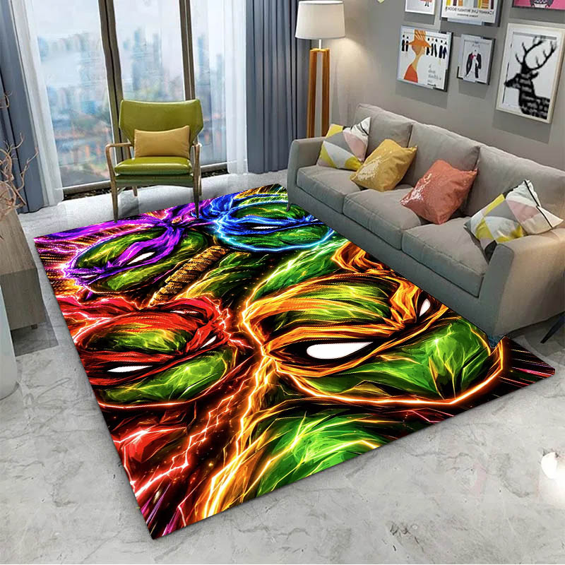 Karpet 3D Film T-Teenages-muta - Home Decor Under 100 ulasan dan harga