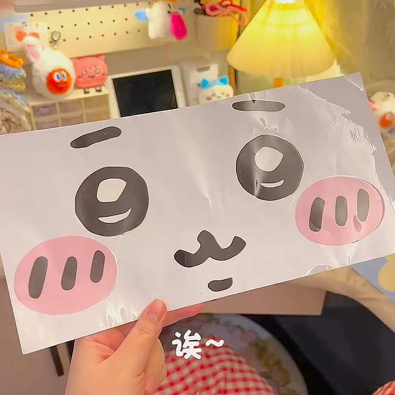 Stiker emoticon jiyi untuk dek - Home Decor Market ulasan dan harga