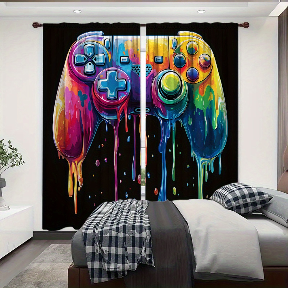 Tirai Pengontrol Game Retro Ti - Home Decor Youtube Videos ulasan dan harga