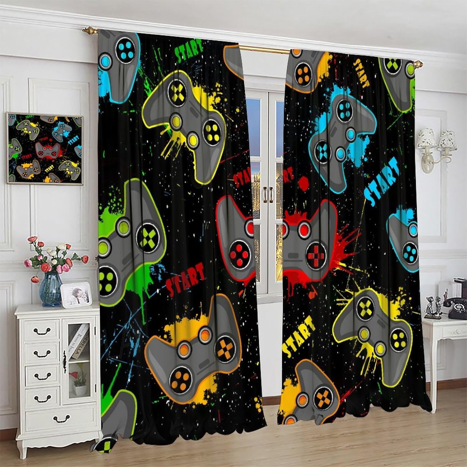 Tirai Gaming Anak untuk Kamar  - Home Decor Youtube Videos ulasan dan harga
