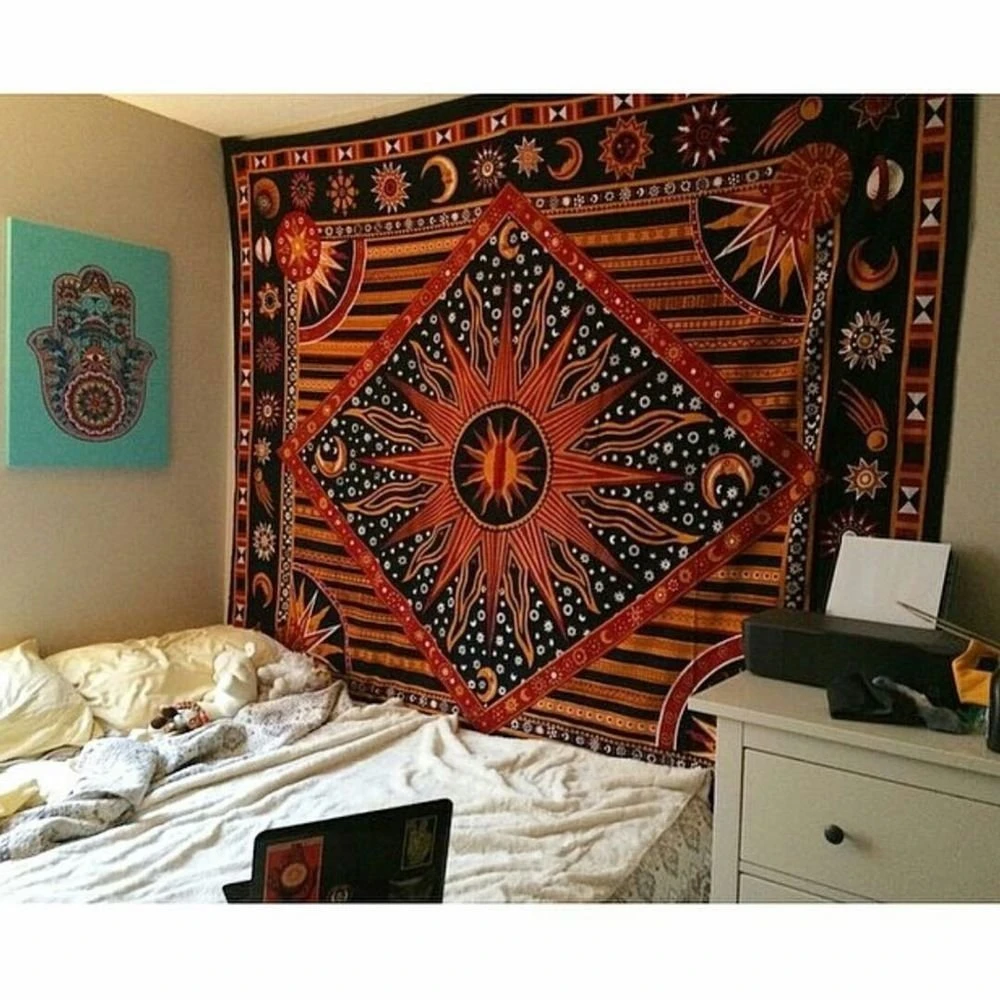 Permadani dinding Mandala Taro - Home Decor Under 100 ulasan dan harga
