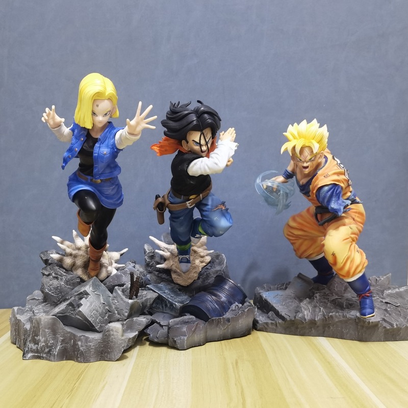 Figur Dragon Ball Super Saiyan - Home Decor Market ulasan dan harga