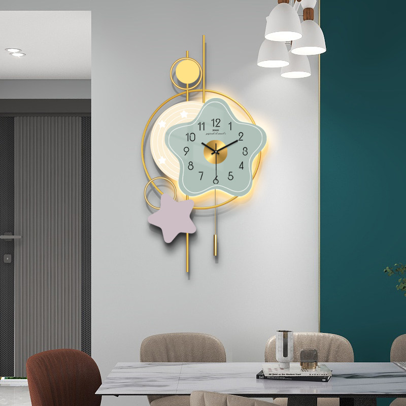 Jam Dinding Desain Fashion Int - Home Decor Aesthetic ulasan dan harga