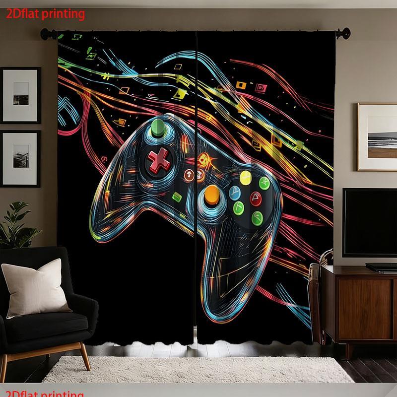 2 Buah Tirai Seni Pop Video Ga - Home Decor Youtube Videos ulasan dan harga
