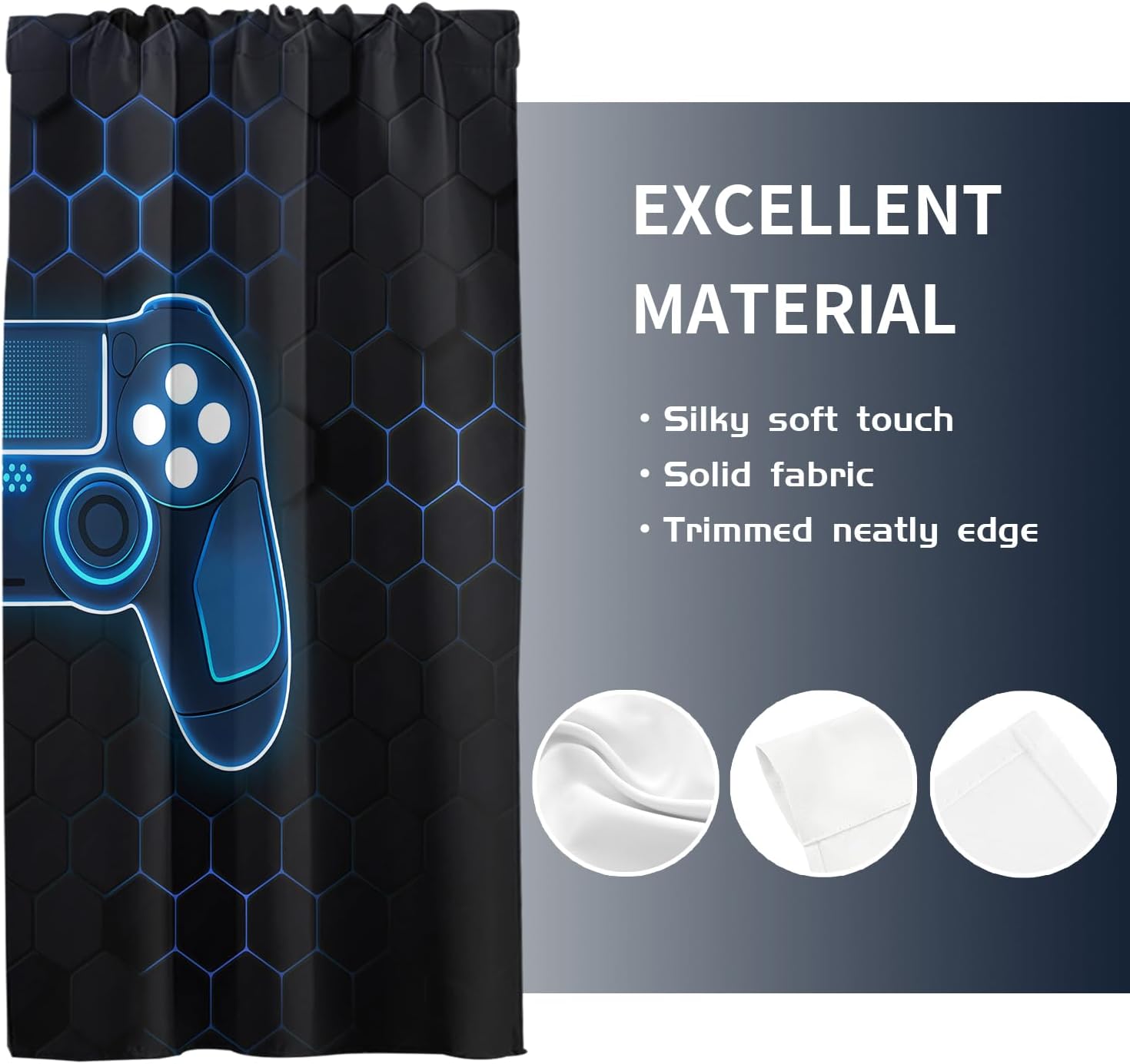 Tirai Gaming Mewah untuk Contr - Home Decor Youtube Videos ulasan dan harga