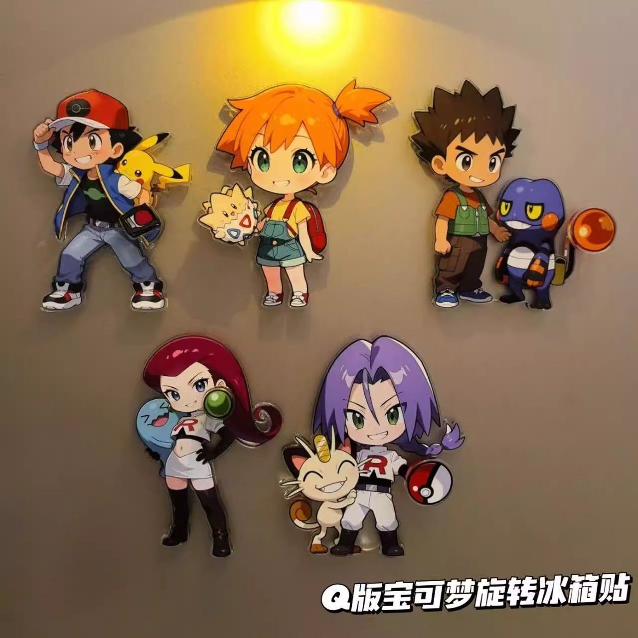 Magnet kulkas Pokémon, merchan - Home Decor Market ulasan dan harga