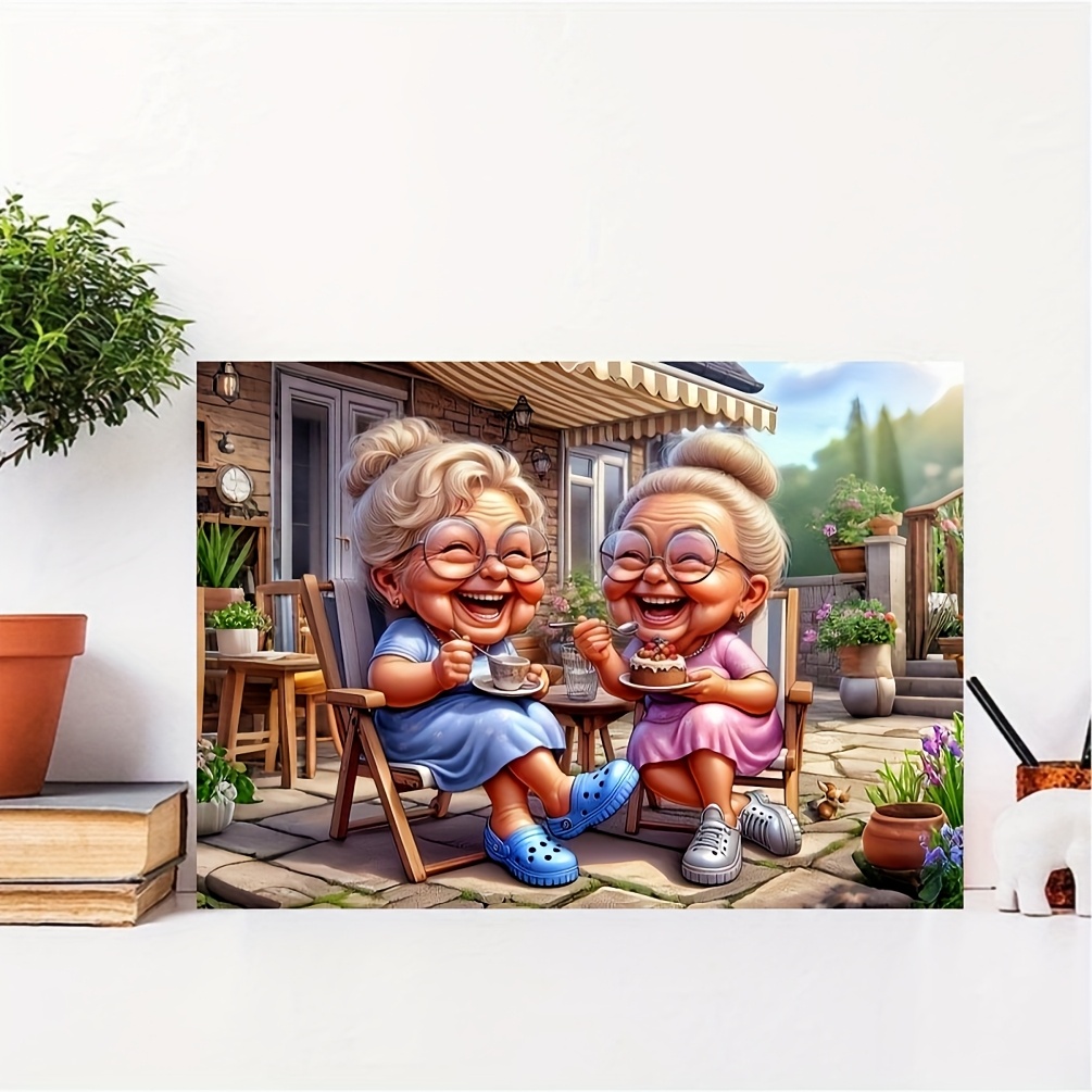 1000pcs Puzzle Teh Sore Nenek  - Home Decor Game ulasan dan harga