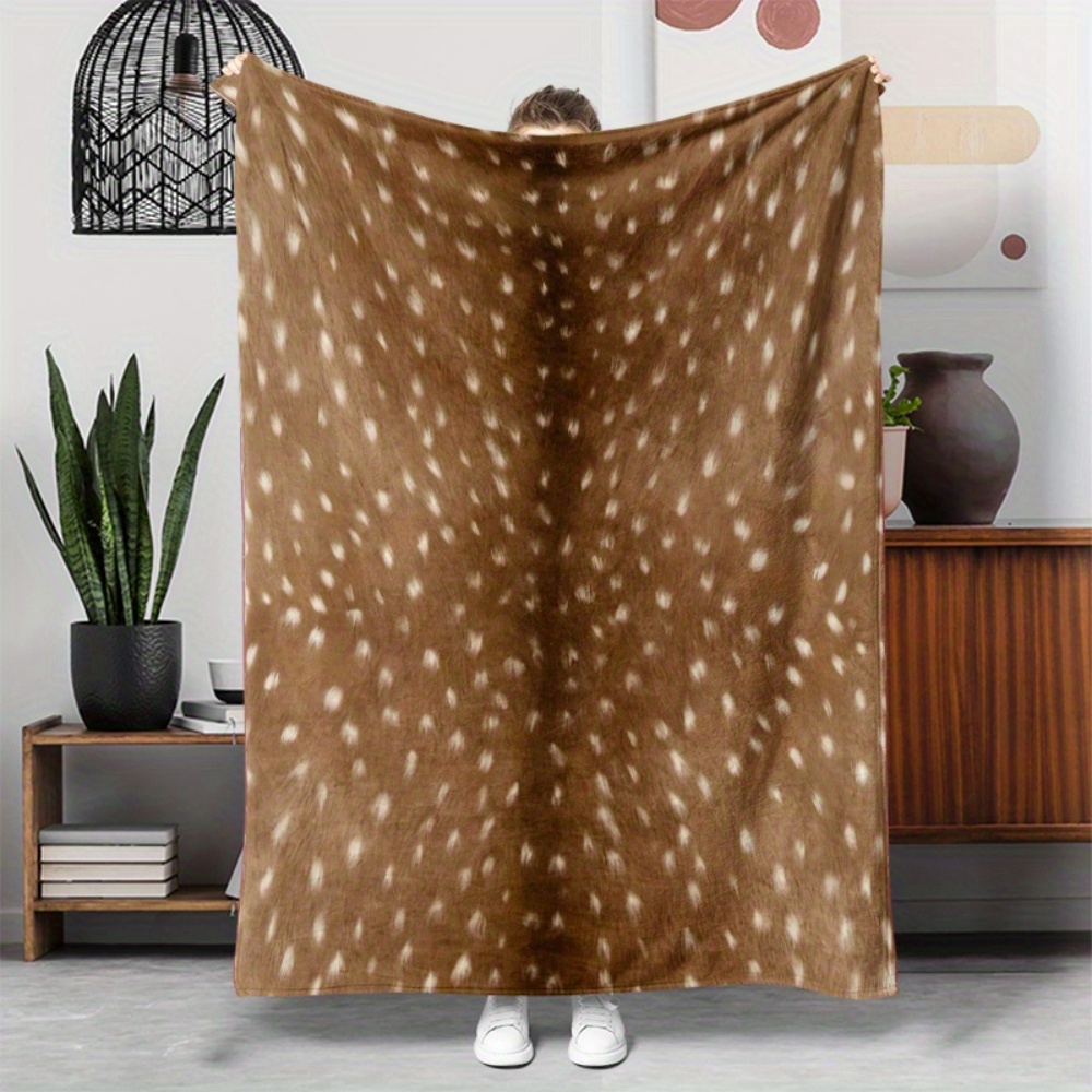 Selimut Flanel Bertekstur Hewa - Neutral Throw Blanket ulasan dan harga