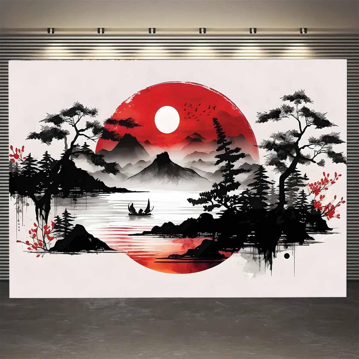 Tapestry Pemandangan Gunung Je - Home Decor Under 100 ulasan dan harga