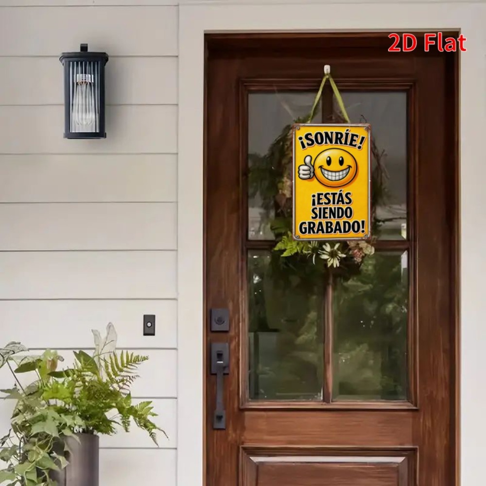 Papan Logam - Senyum, Anda Sed - Home Decor Emoji ulasan dan harga