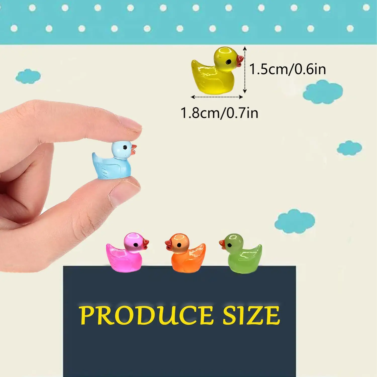 30/60/100 Buah Resin Mini Berc - Home Decor Under 100 ulasan dan harga