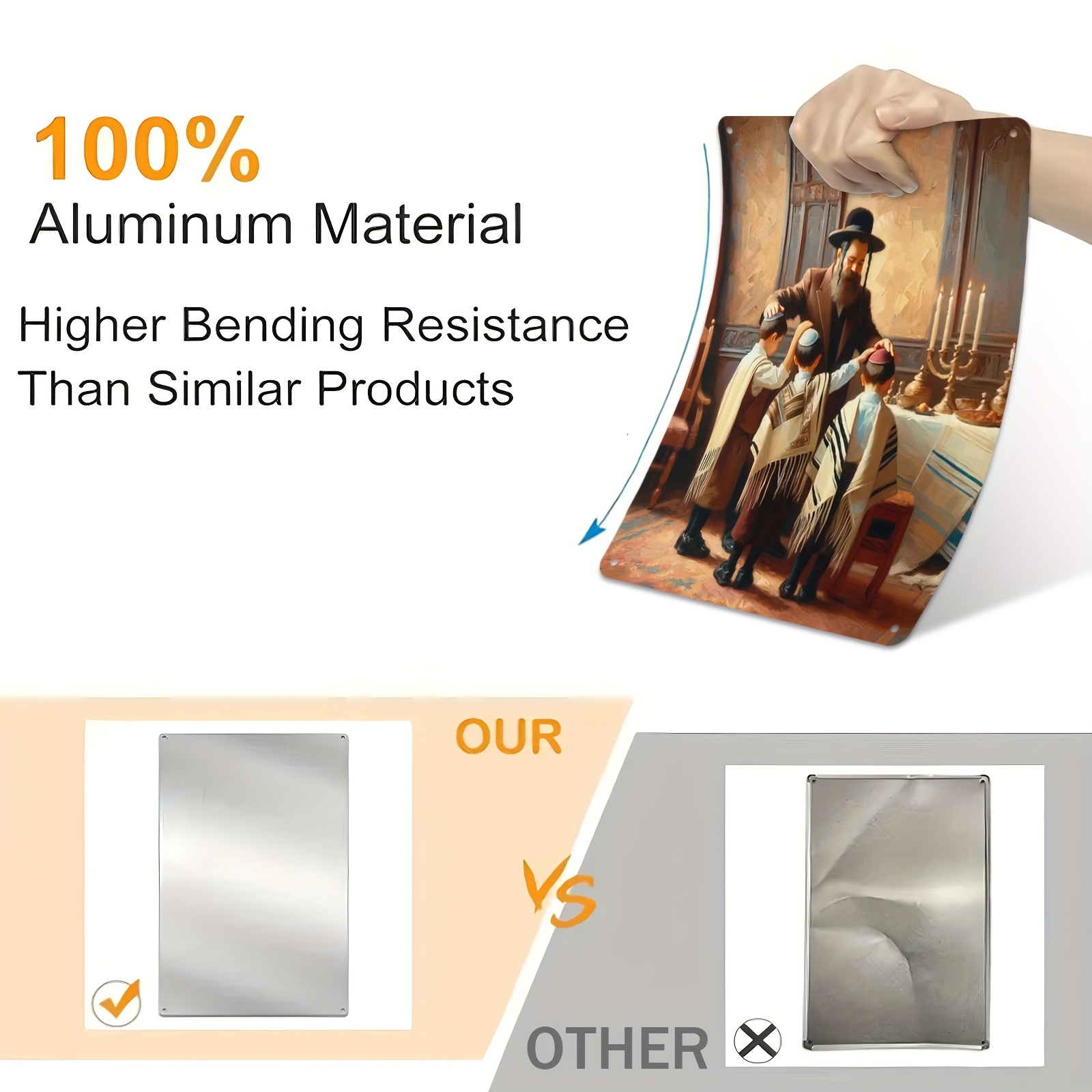 CIFBUY Seni Dinding Aluminium  - Home Decor You ulasan dan harga