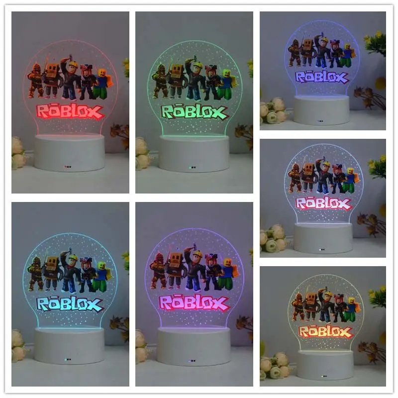 Lampu Tidur 3D USB Figur Roblo - Home Decor Game ulasan dan harga