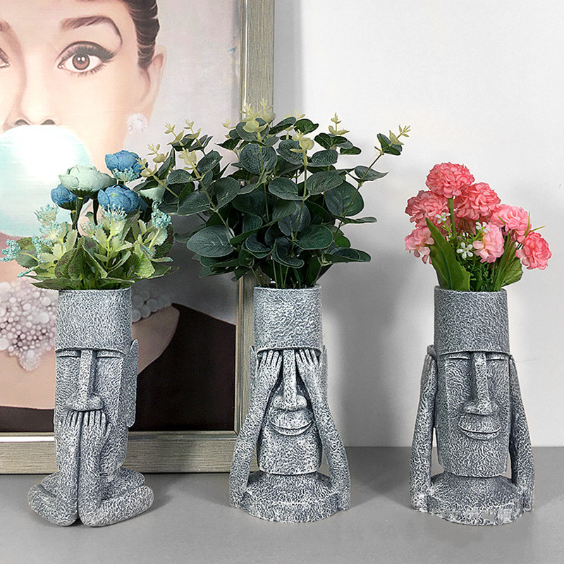 Patung Resin Manusia Abstrak P - Home Decor Express ulasan dan harga