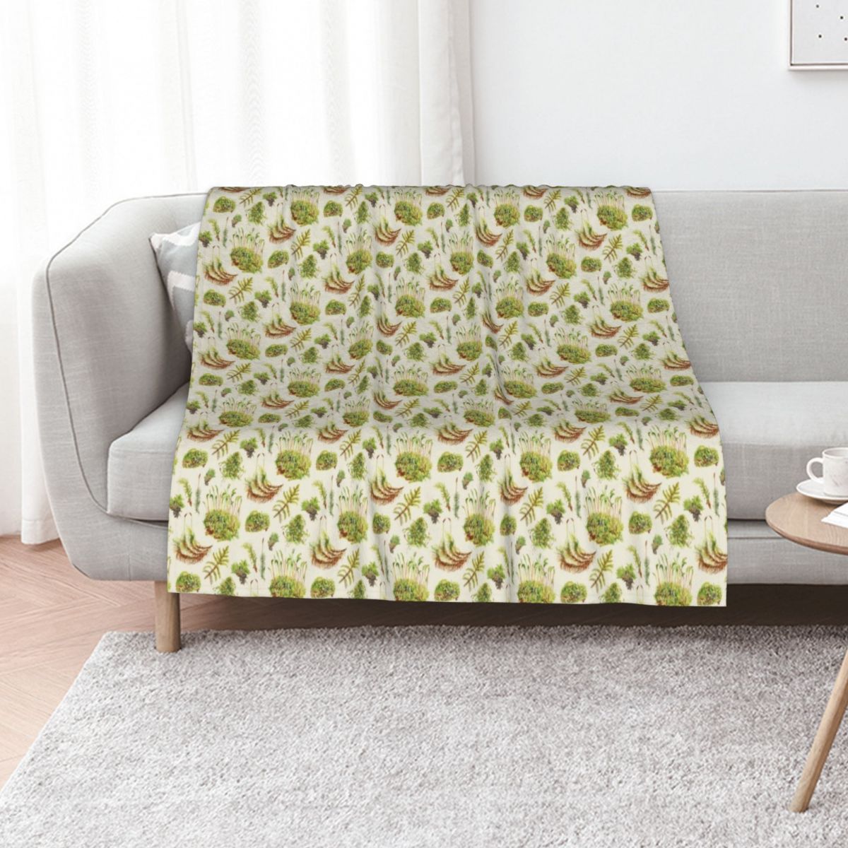 Selimut Lembut Berbahan Moss – - Neutral Throw Blanket ulasan dan harga