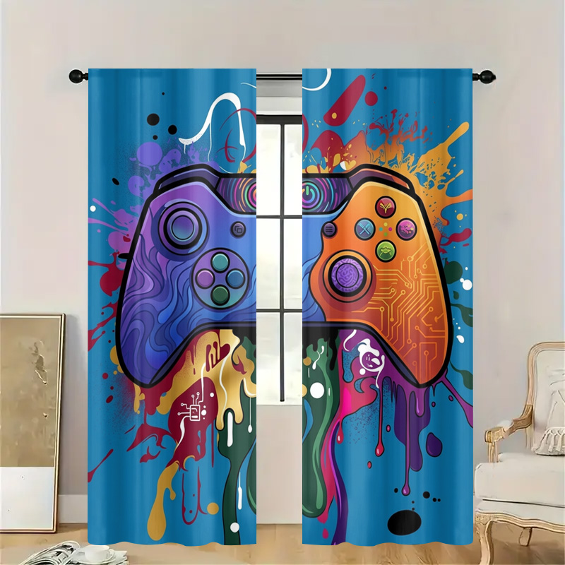 Tirai Gaming Retro Dekorasi Vi - Home Decor Youtube Videos ulasan dan harga