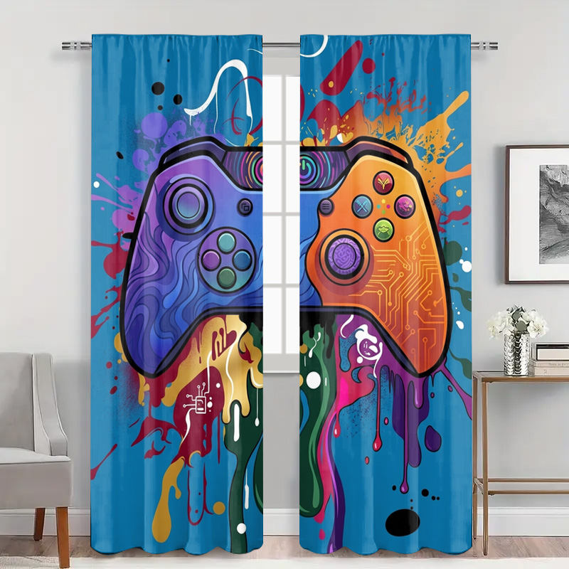 Tirai Gaming Retro Dekorasi Vi - Home Decor Youtube Videos ulasan dan harga