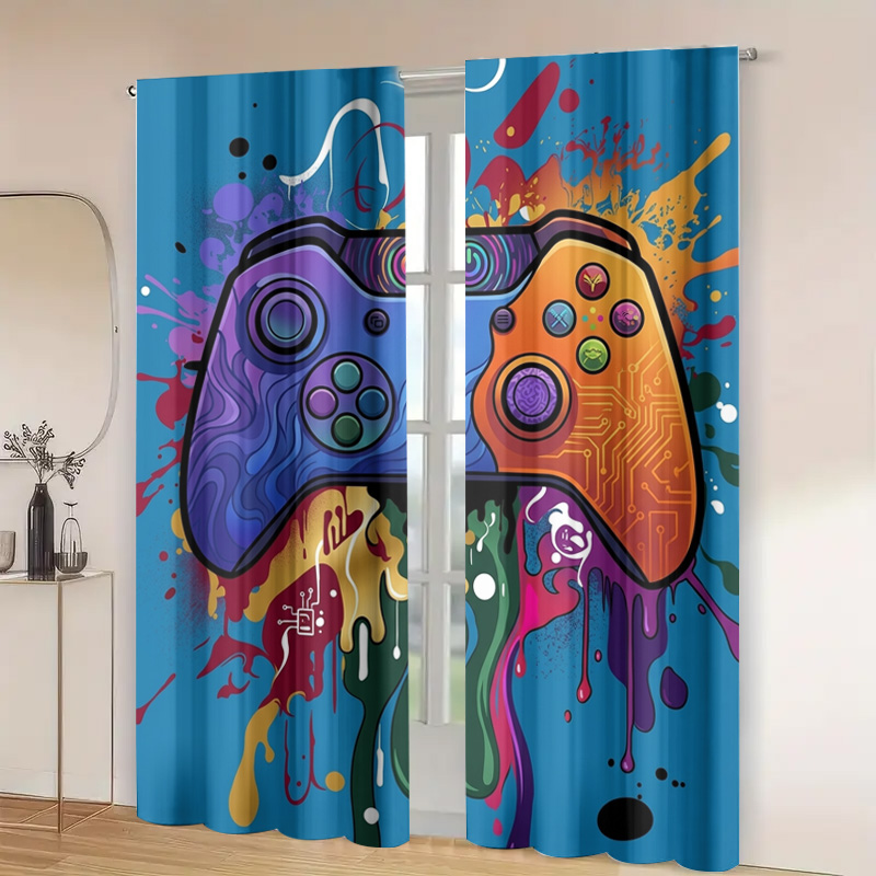 Tirai Gaming Retro Dekorasi Vi - Home Decor Youtube Videos ulasan dan harga