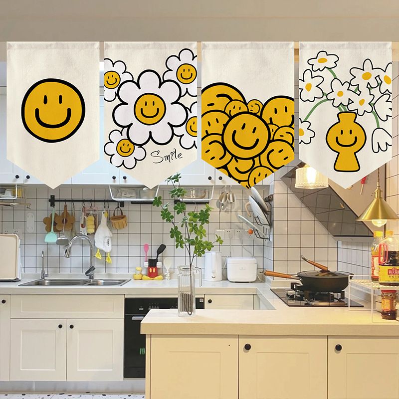 VIKAMA Tirai Segitiga dengan M - Home Decor Emoji ulasan dan harga
