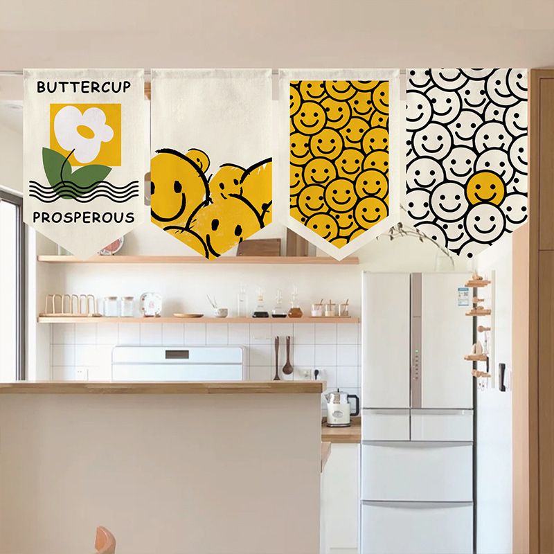 VIKAMA Tirai Segitiga dengan M - Home Decor Emoji ulasan dan harga