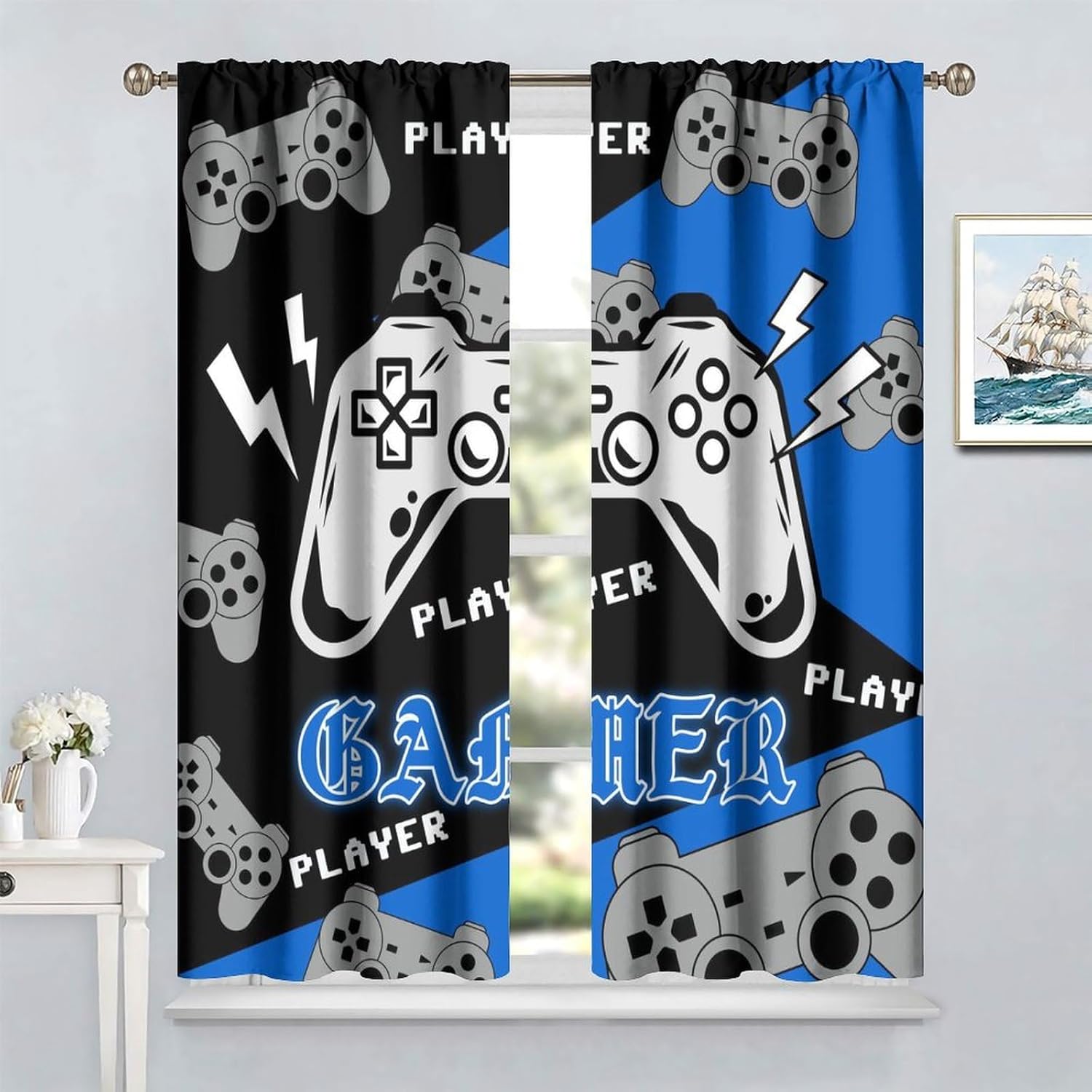 Tapestry Gaming Oversize, Tira - Home Decor Youtube Videos ulasan dan harga