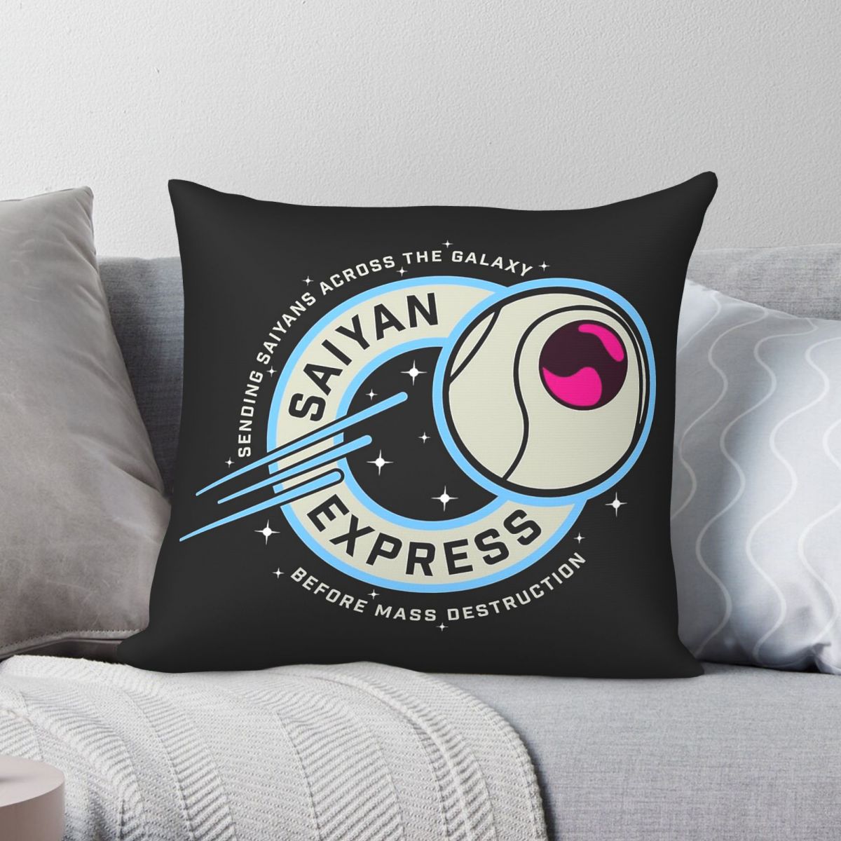 Saiyan Express Badge Sarung Ba - Home Decor Express ulasan dan harga