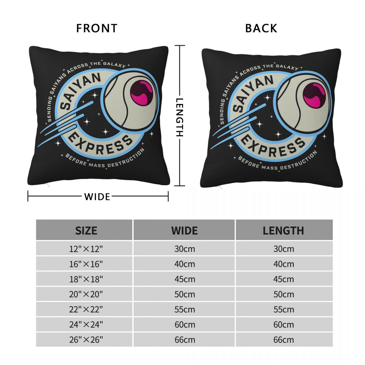 Saiyan Express Badge Sarung Ba - Home Decor Express ulasan dan harga