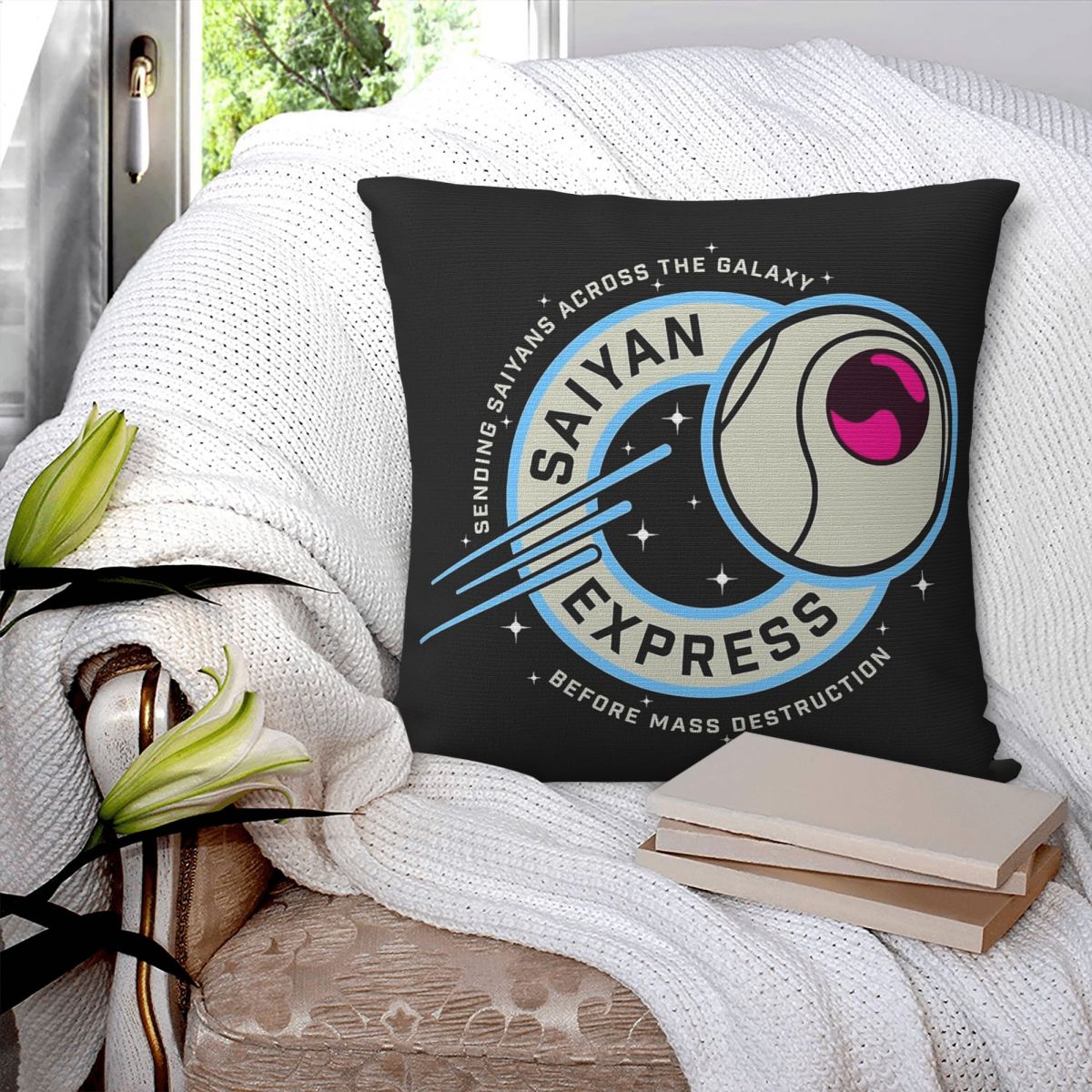 Saiyan Express Badge Sarung Ba - Home Decor Express ulasan dan harga