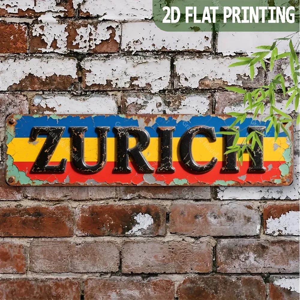CIFbuy Plakat Dinding 2D Datar - Home Decor Zurich ulasan dan harga